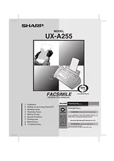 Sharp UX-A255 Benutzerhandbuch