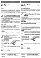 C Control PRO-BOT128 + C-Control PRO 128 Unit + Voltcraft® USB programming cable Kit 190406 Folheto