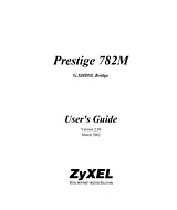 ZyXEL Communications 782M Manual Do Utilizador
