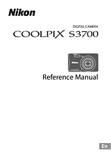 Nikon S3700 VNA825E1 Справочник Пользователя
