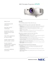 NEC VT470 Specification Guide