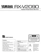 Yamaha RX-V2090 사용자 설명서