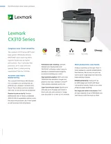 Lexmark CX310dn 28C0563W 데이터 시트