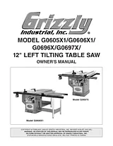 Grizzly G0606X1 User Manual