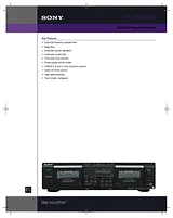 Sony TC-WA7ESA Specification Guide