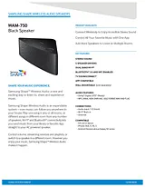 Samsung WAM750/ZA Guia De Especificação