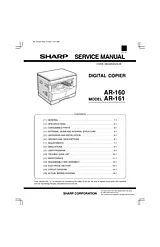 Sharp AR-160 User Manual