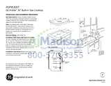 GE PGP953DETBB Specification Sheet