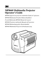 3M MP8660 用户手册