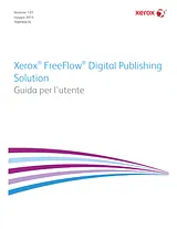 Xerox FreeFlow Digital Publisher Support & Software Guida Utente
