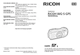 Pentax RICOH WG-5 GPS Guide D’Installation Rapide