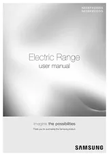 Samsung Freestanding Electric Ranges (NE58K9500 Series) Manuale Utente
