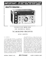National Products Receiver NC-300 User Manual