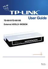 TP-LINK TD-8610 Manual De Usuario