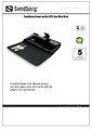 Sandberg Cover wallet HTC One Mini Blck 404-93 Leaflet