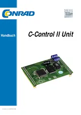 C Control Main Unit II 8 - 24 Vdc Inputs / outputs 16 x digital I/Os / 8 x analog I/Os Program memory 128 kB Connection 191111 ユーザーズマニュアル