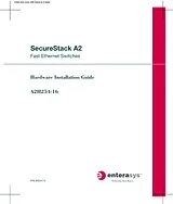 Enterasys a2h124-24 User Manual