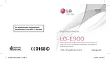 LG LGE900 Manuale Proprietario