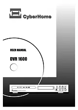 CyberHome Entertainment 1600 Manual De Usuario