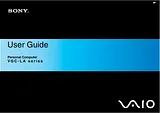Sony vgc-la3r User Manual