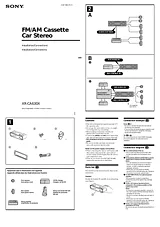 Sony XR-CA630X Инструкции По Установке