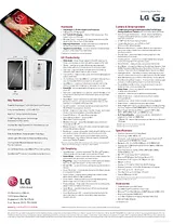T-Mobile LG D801 610214633996?HR Hoja De Especificaciones