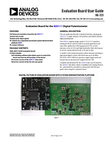 Analog Devices AD5111 Evaluation Board EVAL-AD5111SDZ EVAL-AD5111SDZ Ficha De Dados