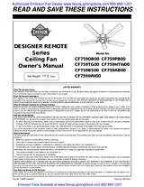 Emerson CF759OB00 User Manual
