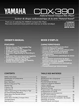 Yamaha CDX-390 Manual Do Utilizador