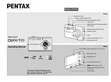 Pentax Optio T20 Manual De Usuario