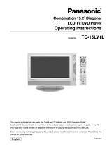 Panasonic tc-15lv1l User Manual