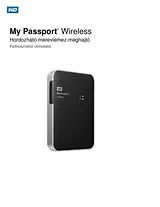 Wd WLAN hard drive 1 TB My Passport Wireless Black WDBK8Z0010BBK-EESN Wi-Fi-compatible, Cloud-enabled, DLNA-enabled, SD WDBK8Z0010BBK-EESN 数据表