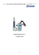 Voltcraft Test leads measurement device, Cable and lead finder, 615 m TCT-680 User Manual