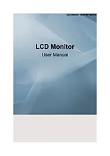 Samsung T260HD Manual De Usuario