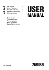 Zanussi ZFC41400WA User Manual