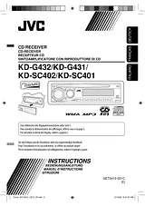 JVC KD-G432 User Manual