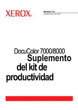 Xerox DocuColor 7000/8000 Digital Press with Creo CXP8000 Guida Utente