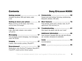 Sony K600i User Manual