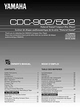 Yamaha CDC-502 Manuel D’Utilisation