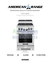 American Range ARR244ISL Foglio Delle Specifiche