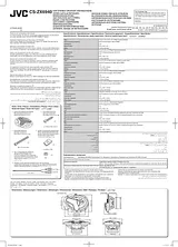 JVC CS-ZX6940 Manual Do Utilizador