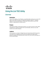 Cisco DBDS Utilities 5.1 Technical References