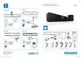 Philips HTS8141/12 快速安装指南