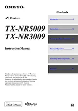 ONKYO TX-NR3009 Betriebsanweisung