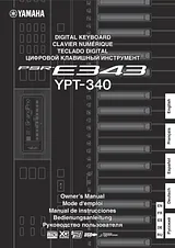 Yamaha PSR-E343 PSRE343 Scheda Tecnica