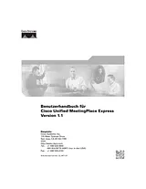 Cisco Cisco Unified MeetingPlace Express 2.0 Mode D'Emploi