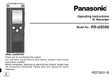 Panasonic RR-US590 Bedienungsanleitung