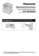 Panasonic KX-MC6040 User Manual