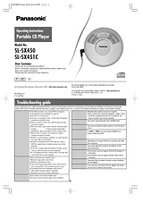 Panasonic SL-SX450 Справочник Пользователя