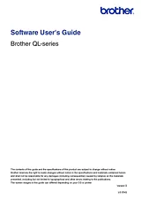 Brother QL-series User Manual